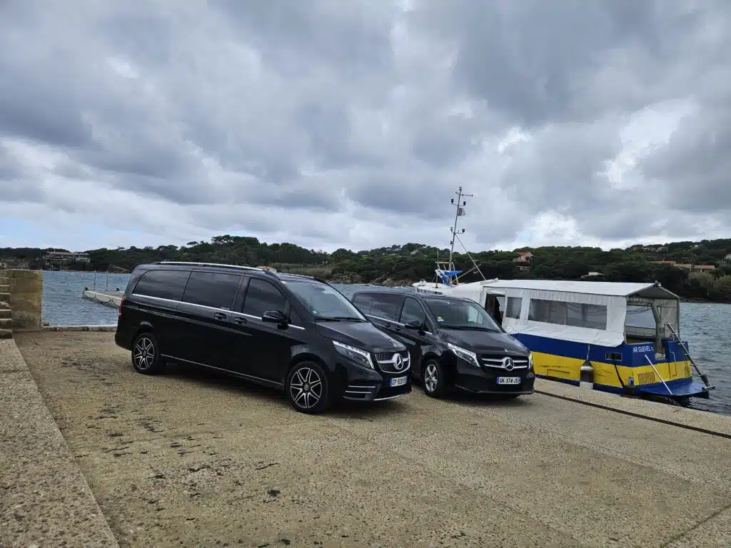 chauffeur privé vtc port de la tour fondue Hyères belambra club les criques