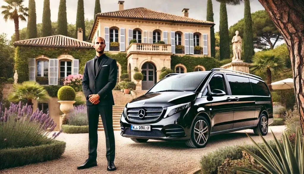 chauffeur privé vtc transport taxi villa brignac