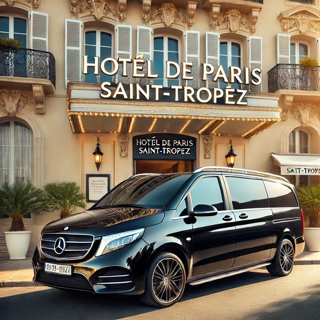 chauffeur privé prive vtc hôtel paris saint tropez transport