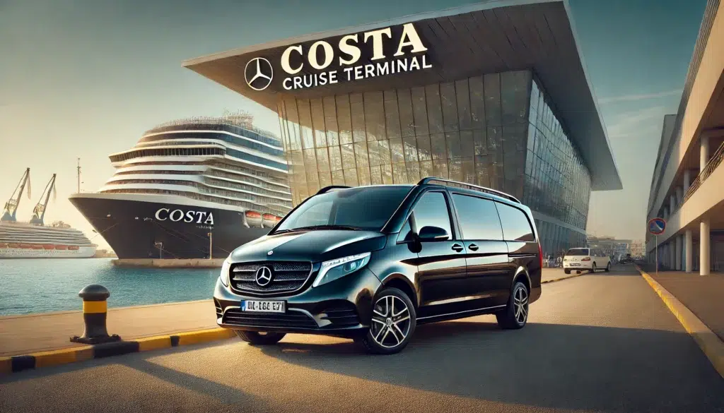 Chauffeur Privé VTC  Marseille croisiere Provence Cruise Terminal MPCT costa bateau transport prive