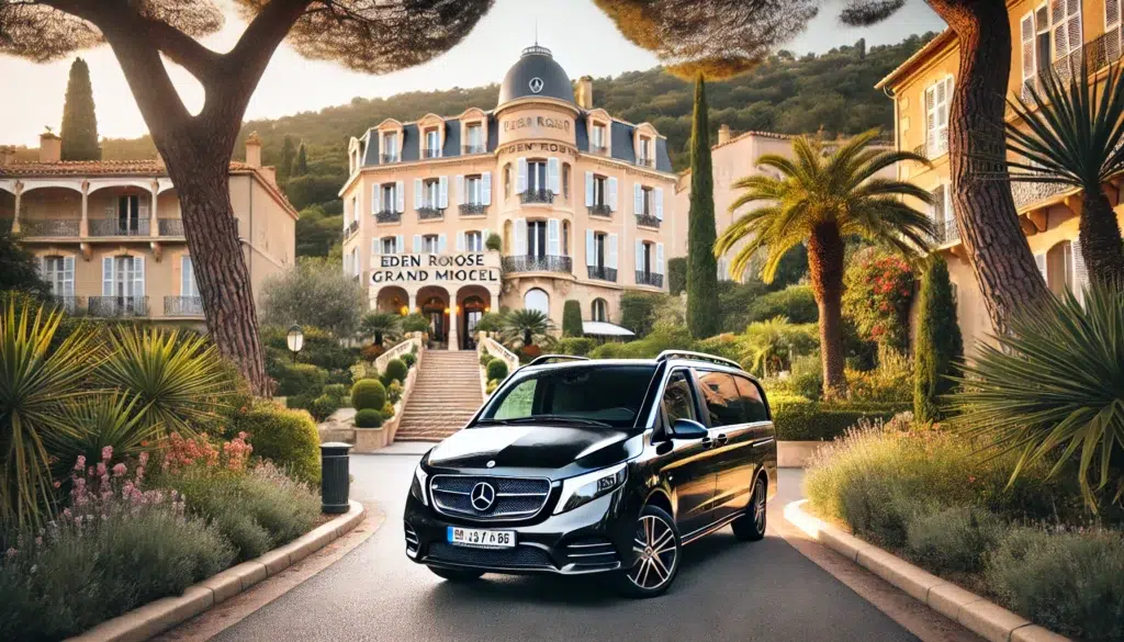 chauffeur privé vtc prive transport eden rose grand hotel bormes les mimosas