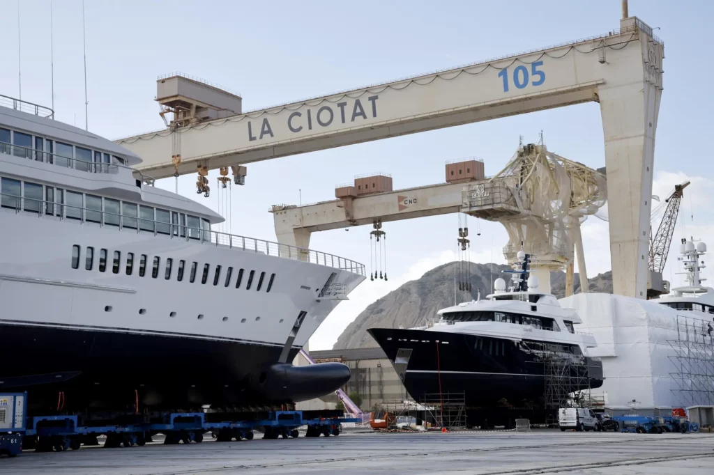 Chauffeur Privé prive transport VTC Chantier Naval de La Ciotat Shipyards